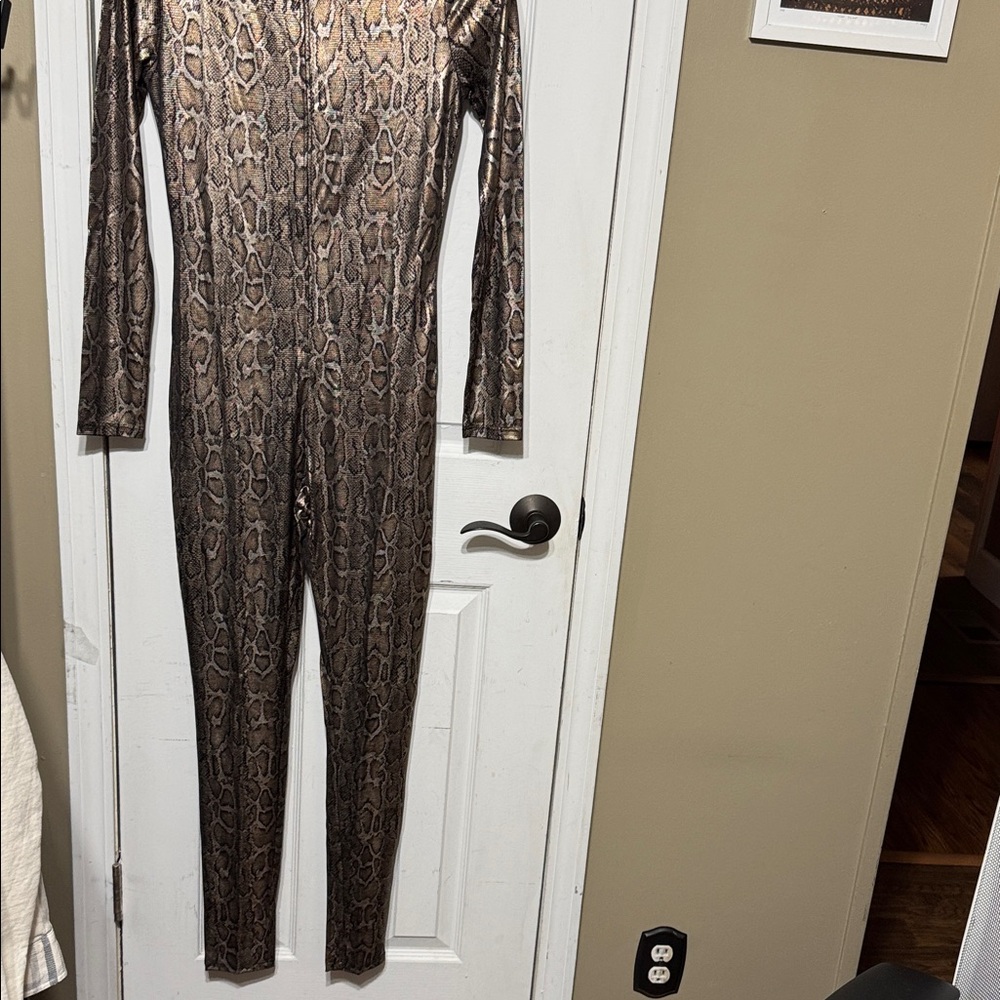 SpiritHoods Snake Print Jumpsuit